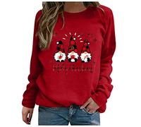 2022 Sudadera NavideñA Mujer - Sudaderas Divertido Estampado De NavideñO Suelto Lindo PatróN Pullover Chica Casual Elegante Original Jerseys Mujer Modernos Invierno Camisetas Blusas NavideñOs