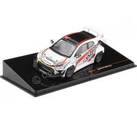 2022 Toyota GR Yaris Pandem Cusco Blanco/Rojo 1:43 IXO Models MOC329.22