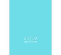 2022 Weekly Planner: Week On Two Pages Planner With To Do List, Gratitude & Habit Tracker. Jan 2022 to Dec 2022 Daily Organizer With Blue Cover