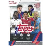 202223 Topps UEFA Club Competiciones Fútbol Football Blaster Box 42 Tarjetas coleccionables Busque tarjetas de Lionel Messi y autógrafos insertad