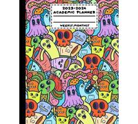 2023-2024 Academic Planner: Cute and Creepy Dotted Monster Themed Agenda for Kids, Teens, and College Students, With Weekly & Monthly Spreads, To-Do ... Middle and High School. Perfect School Gifts.