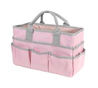 2023 Bolsa para profesores mejorada, 5 bolsillos adicionales, espacio interior espacioso, planificador permanente de herramientas de jardín flexible de poliéster para teletrabajo, planificador de