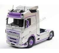 2023 Cabeza Tractora Volvo FH Globetrotter XL Plateado/Morado 1:24 Solido S24001