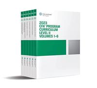 2023 CFA Program Curriculum Level II Box Set