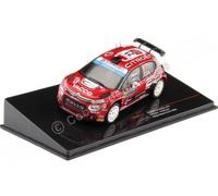 2023 Citroen C3 Rally2 Nº21 Rossel/Dunand Rally Monte Carlo 1:43 IXO Models RAM8