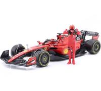 2023 Ferrari SF-23 Fórmula 1 Nº16 Charles Leclerc + Figura del Piloto 1:24 Bbura