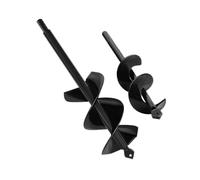 2023-garden Augers 2-pack 8x30cm 4x22cm Twist Drill,earth Auger High Quality
