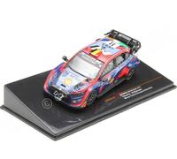 MODELLINO Scala compatible con Hyundai I20 N WRC N.11 CENTR.EUROP.Rally 2023 NEUVILLE-WYDAEGHE 1:43 IXO MODELO RAM909