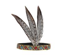 2023 - Indian Headdress Headband for Native American Costume Indian Feathers Halloween Costume Adult Headb