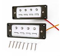 2023 - Juego de puente y cuello Humbucking de 4 cuerdas para accesorio de guitarra bajo, 1 par
