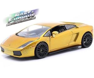 2023 Lamborghini Gallardo Fast & Furious "Fast X" Metallic Gold 1:24 Jada Toys 2