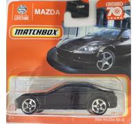 2023 Matchbox 2004 Mazda RX-8 Black 49/100 (tarjeta corta) HLC58