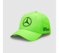 2023 Mercedes AMG F1 Lewis Hamilton Driver Cap Neon Green