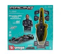 2023 Mercedes-AMG Petronas W14 Fórmula 1 Nº44 Lewis Hamilton "Metal Kit" 1:24 Bb