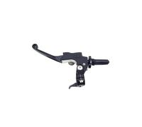 2023 motocicleta Pal corredora de freno de freno Manillar plegable Compatible con CRF250 CRF450 CRF250R CRF450R Modelos similares(Black Clutch Lever)