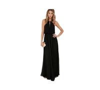 2023 Mujeres Atractivas Maxi Boho Vestido Ajustado Cuello Halter Sin Mangas Vestido Casual de Verano Vestidos de Fiesta Largos de Playa