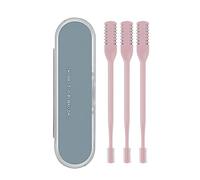 2023 New Nasal Hair Cutter, 3/5/12pcs Nose Hair Remover, Nose Shaper, Portable Ear Hair Manual Nose & Ear Hair Trimmer, 360 Rotary Hair Trimming, Nose Hair Trimmer for Men and Women (Pink)
