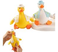 2023 New Stress Relief Toys Dress Up Duck, 2 Pack Stress Relief Toy Adults, Stress Squeeze Toy, Destress Gifts for Women, Birthday, Christmas, Office Stocking Stuffer Gift, Random Color (Ordinary)