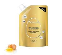 2023 Nueva cáscara de huevo Mascarilla facial de levadura Esencia de huevo Mascarilla Hidratante Iluminador Nutritiva Aprieta Poros Mascarilla facial de levadura Antienvejecimiento Peel off Mascarilla