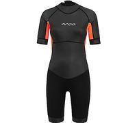 2023 Orca Womens Vitalis Openwater Shorty Wetsuit NN6Y - Black Orca Womens Size - S