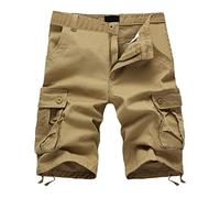 2023 Pantalones Corto Hombre Verano Moda Trabajo Pantalones Color sólido Pants Deporte Jogging Fitness Chandal Hombre Casual Pantalones Trekking Playa Al Aire Libre Multibolsillos Shorts
