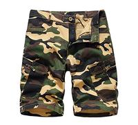 2023 Pantalones Cortos Hombre Verano Moda Trabajo Casual Pantalones Camuflaje Pants Deporte Jogging Pantalon Fitness Chandal Hombre Al Aire Libre Pantalones de Trekking Multibolsillos