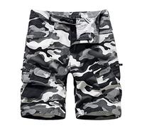 2023 Pantalones Cortos Hombre Verano Moda Trabajo Casual Pantalones Camuflaje Pants Deporte Jogging Pantalon Fitness Chandal Hombre Al Aire Libre Pantalones de Trekking Multibolsillos