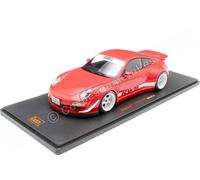 2023 Porsche 911 (997) RWB Rauh-Welt Rojo/Blanco 1:18 IXO Models 18CMC168.22