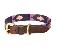 2023 Weatherbeeta Polo De Cuero Collar De Perro 10016990 - Cowdray Marrón/Púrpura
