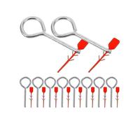 2024 10pcs Fire Extinguisher Pull Pins Fire Equipment Replacement Pin Lock Pins Fire Extinguisher Accessories