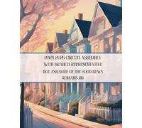 2024-2025 Circuit Assembly Program: Not Ashamed of the Good News (JW): Large Notebook for Jehovah's Witnesses (8x10)