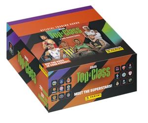 2024/25 Turkish Airlines EUROLEAGUE PANINI Top Class Official Card Collection Caja de 24 bolsas (8 tarjetas por bolsillo)