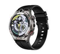 2024 4+64GB LW12 Reloj inteligente 4G Android Smartwatch con cámara dual Gooogle Play Store, posición GPS, frecuencia cardíaca, función WIFI, video (negro, 4 GB 64 GB)