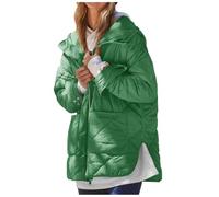 2024 Abrigo Acolchado Largo con Capucha para Mujer - Plumas Grueso para Invierno - Chaqueta Caliente Talla Grande - Cazadora Ofertas Flash Del Dia