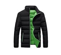 2024 Abrigo con capucha Hombre Invierno Chaquetas de Algodón Acolchado Chaqueta cremallera Casual Moda Deportiva Jacket outwear Sudadera plumas caliente Cazadoras Calor Grueso Parka Color Sólido