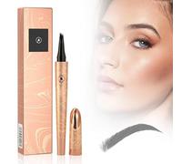 2024 Actualización de lápiz de cejas Microblading impermeable, lápiz de contorno, lápiz de cejas impermeable de larga duración, lápiz de cejas 3D, creación de cejas de aspecto natural sin esfuerzo