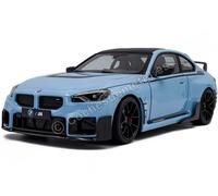 2024 BMW M2 con Piezas de Rendimiento Azul Zandvoort 1:18 Solido S1812901