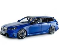 2024 BMW M5 Touring Azul Marina Bay Metalizado 1:18 Solido S1814801