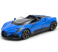 2024 Bugatti W16 Mistral Azul/Negro 1:24 Welly 24127