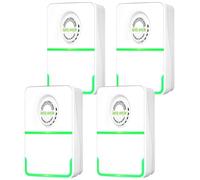 2024 Dispositivo De Ahorro De Energía, Dispositivo De Ahorro De Energía Stop Watt, 90-250v Enchufe Inteligente For El Hogar Y La Oficina,Power Saver For Una Gestión Eficiente De La Energía, 4PACK