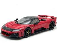 2024 Ferrari F80 Rojo con Llantas Negras 1:18 Bburago Signature Series 18-16918