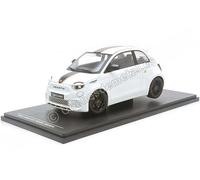 2024 Fiat 500e Abarth Blanco Decorado 1:18 MC Group 18497