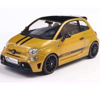 2024 Fiat F595 Abarth "Solido Works" Amarillo 1:18 Solido S1811306