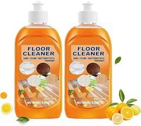 2024 Floor Cleaner, Jue Fish Powerful Floor Cleaner, Powerful Decontamination Floor Cleaner, Powerful Stain Remover Floor Cleaner,Wood Floor Polishing Brightening Tile Cleane (2 Pcs)