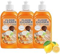 2024 Floor Cleaner, Jue Fish Powerful Floor Cleaner, Powerful Decontamination Floor Cleaner, Powerful Stain Remover Floor Cleaner,Wood Floor Polishing Brightening Tile Cleane (3 Pcs)