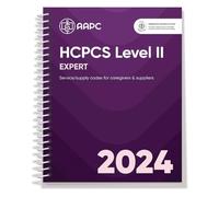 2024 HCPCS Level II Expert- HCPCS Code Book