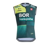 2024 Hombres National Pro Team BORA Ciclismo Chaleco Cortaviento, Bicicletas Chaleco MTB Ropa Sin Mangas (XL)