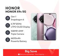 HONOR-smartphone X9c 5G versión Global, pantalla curva de 6,78 pulgadas, 120Hz, Triple CÁMARA DE Jade Cyan