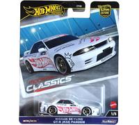 Hot wheels Premium Nissan Skyline r32 GTR pandem Modern Classic Coche Juguete niño Pista Car Culture