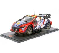 2024 Hyundai i20 N Rally1 Nº11 Neuville/Wydaeghe Rally Safari Kenia 1:18 IXO Mod
